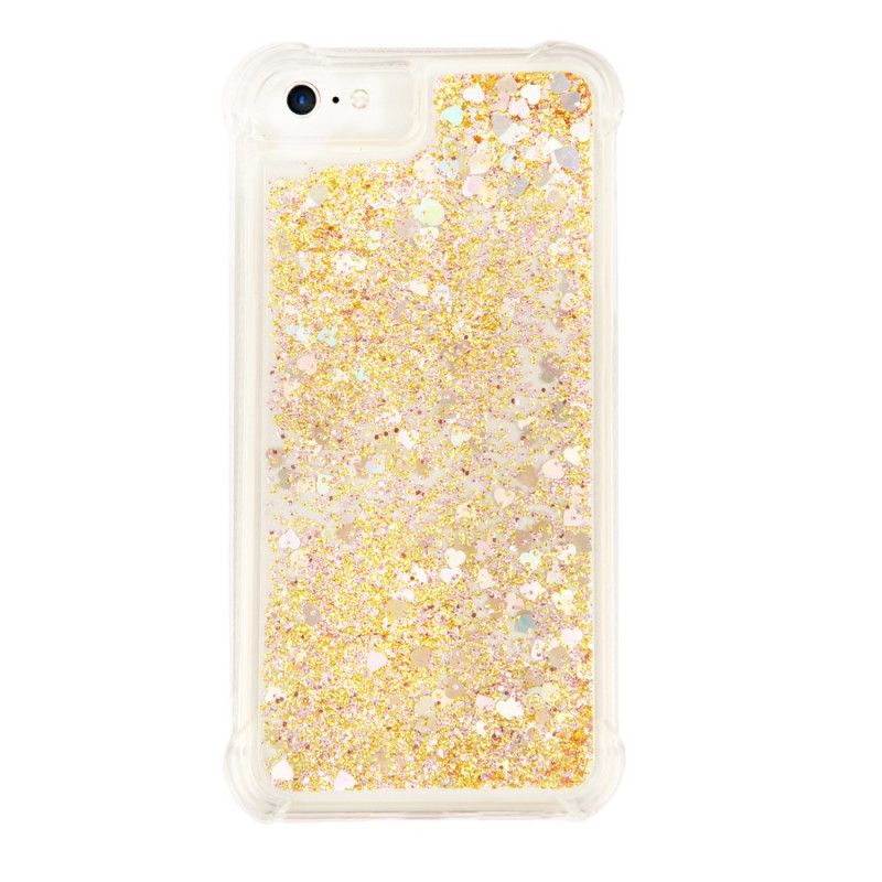 Skal iPhone 6 / 6S Rosa Lustglitter