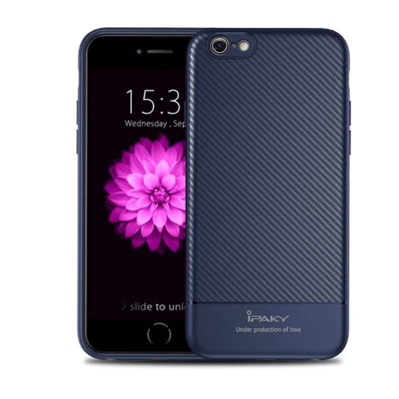 Skal iPhone 6 / 6S Svart Ipaky Kolfiber