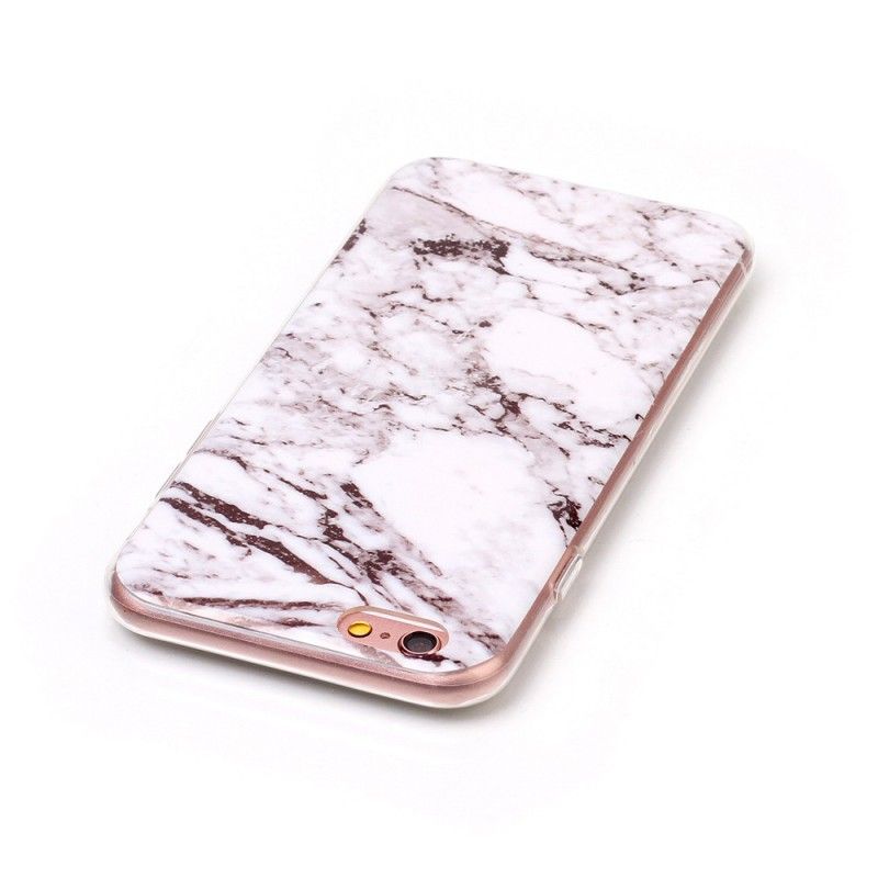 Skal iPhone 6 / 6S Svart Marmor