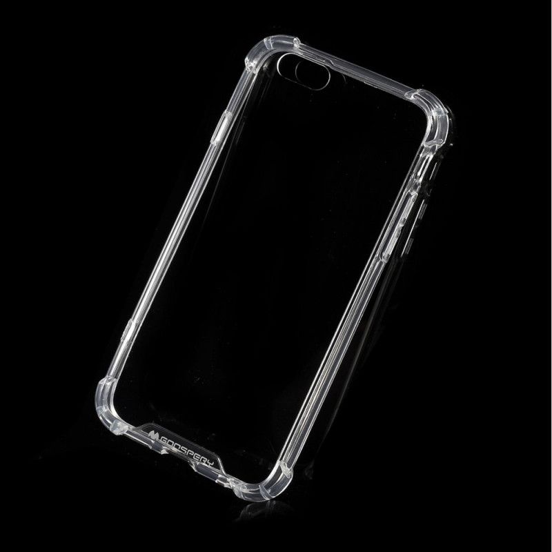 Skal iPhone 6 / 6S Transparent Kvicksilver