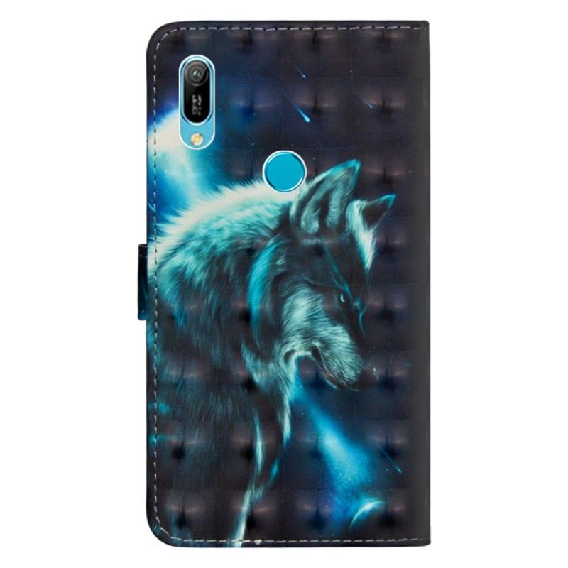 Fodral Huawei Y6 2019 Majestätisk Varg