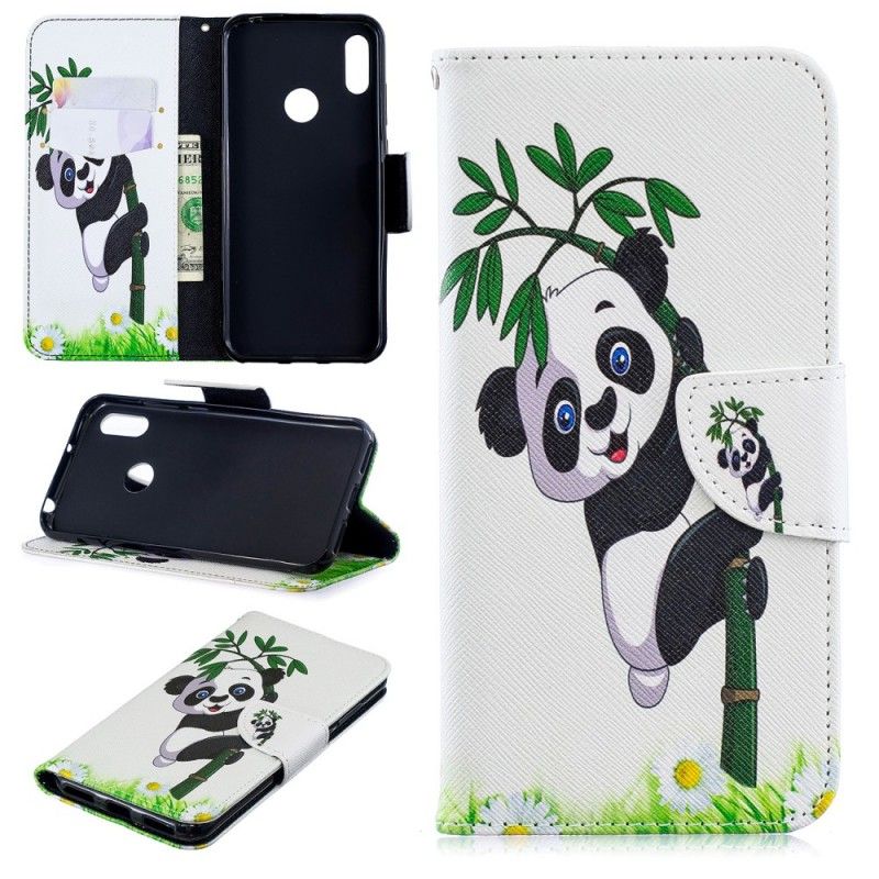 Fodral Huawei Y6 2019 Panda På Bambu