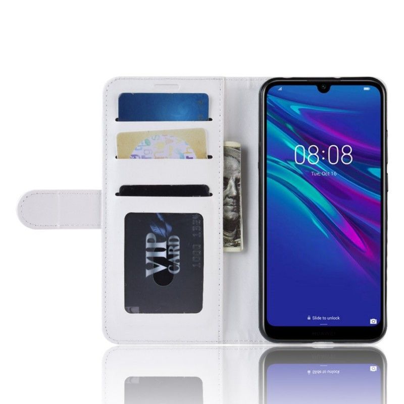 Fodral Huawei Y6 2019 Svart Ultra Konstläder