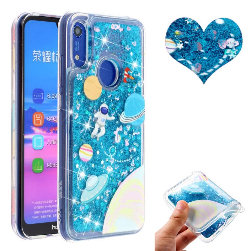 Skal Huawei Y6 2019 Glitter Astronaut