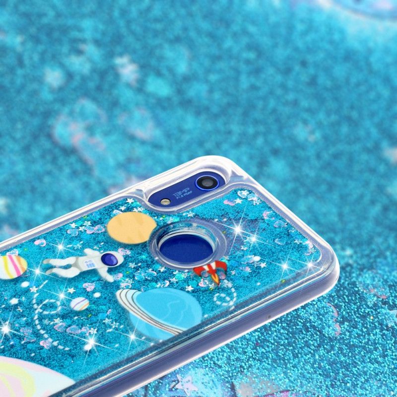 Skal Huawei Y6 2019 Glitter Astronaut