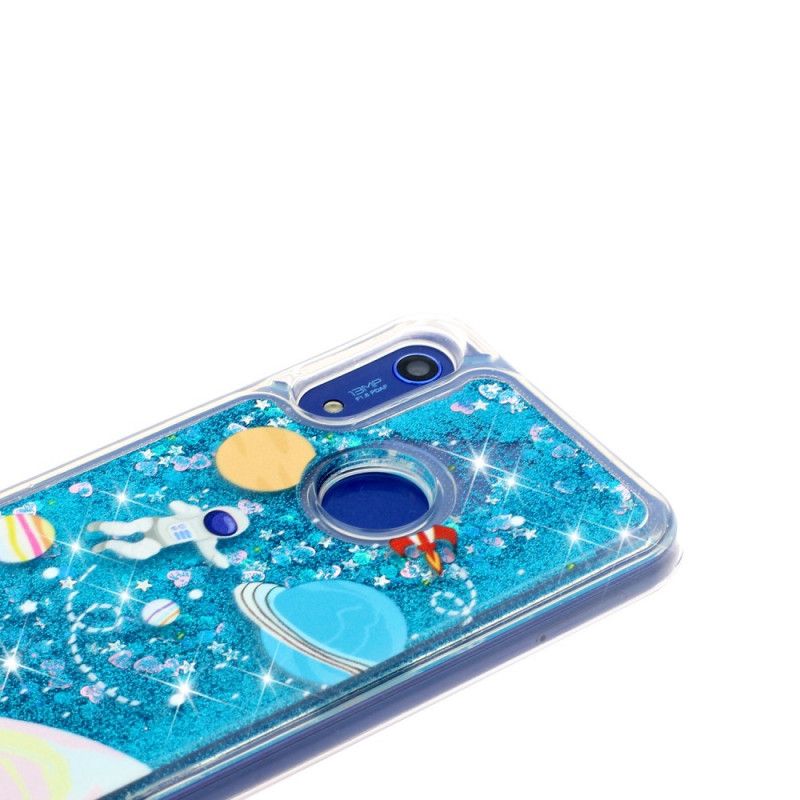 Skal Huawei Y6 2019 Glitter Astronaut