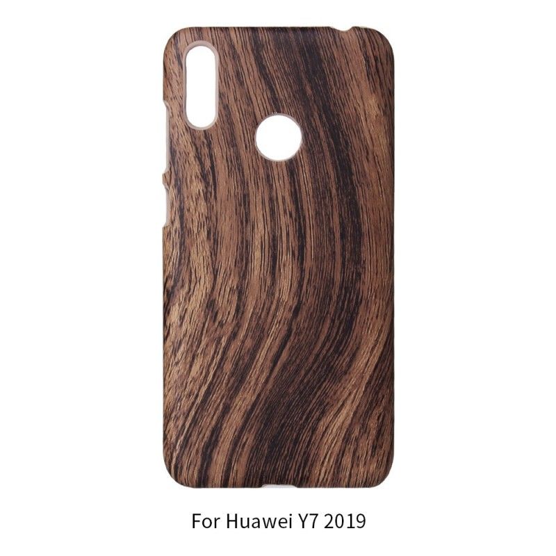 Skal Huawei Y6 2019 Träeffekt