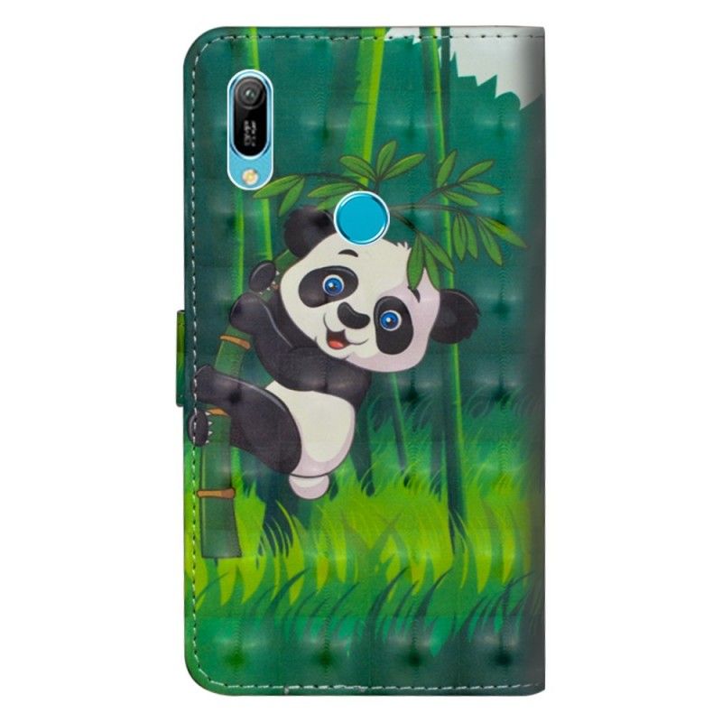 Skyddsfodral Huawei Y6 2019 Panda Och Bambu