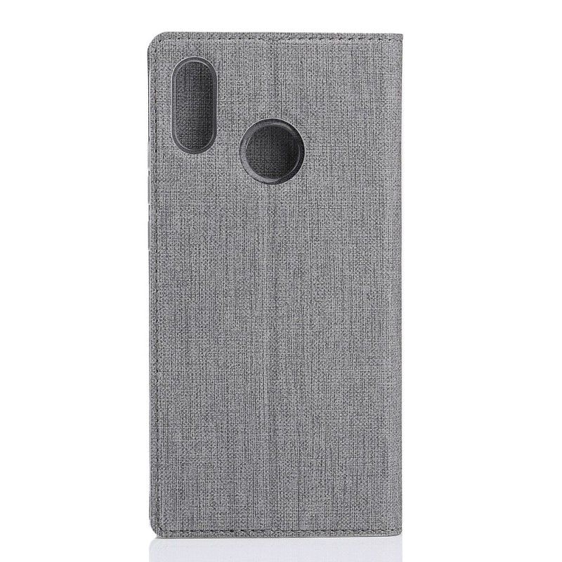 Folio-fodral Huawei P Smart Plus Svart Strukturerad