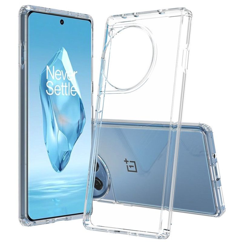 Skal Oneplus 12r Telefonfodral Transparent Anti-gulning