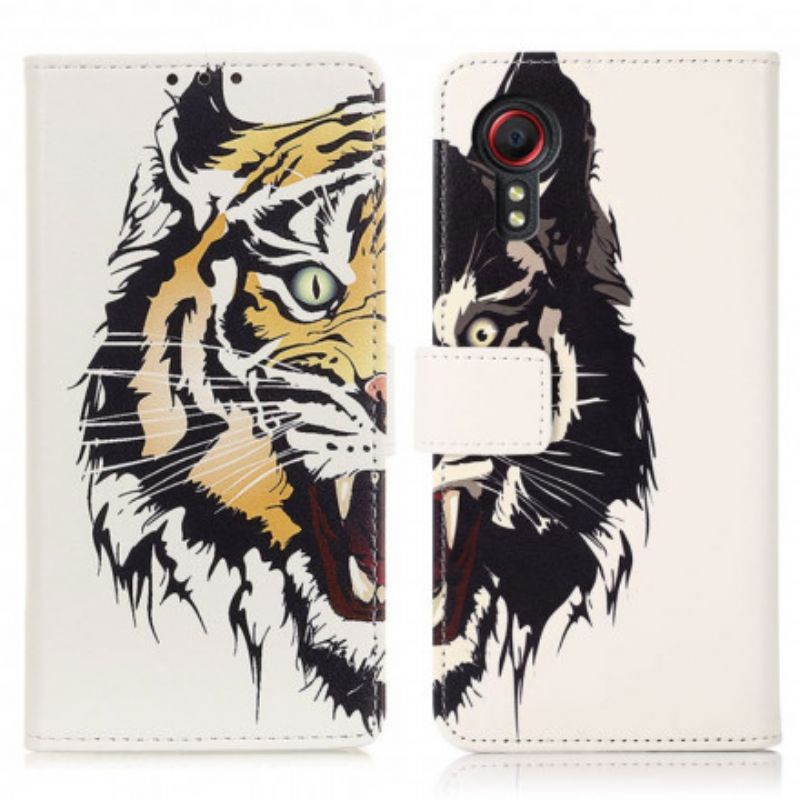 Fodral För Samsung Galaxy Xcover 5 Fierce Tiger