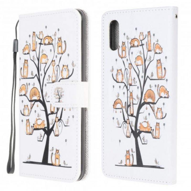 Fodral För Samsung Galaxy Xcover 5 Funky Cats Strappy