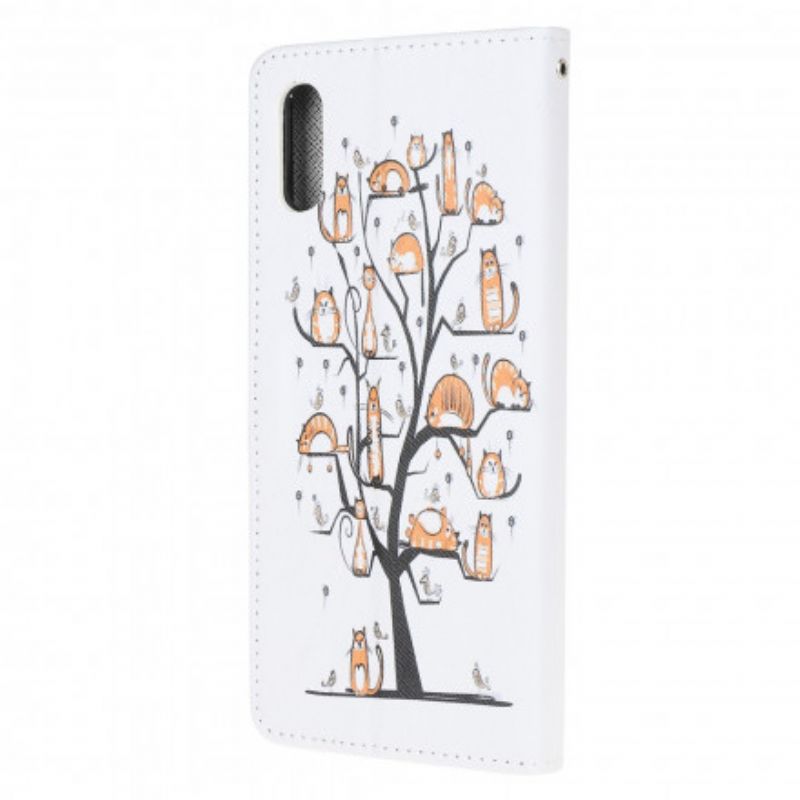 Fodral För Samsung Galaxy Xcover 5 Funky Cats Strappy