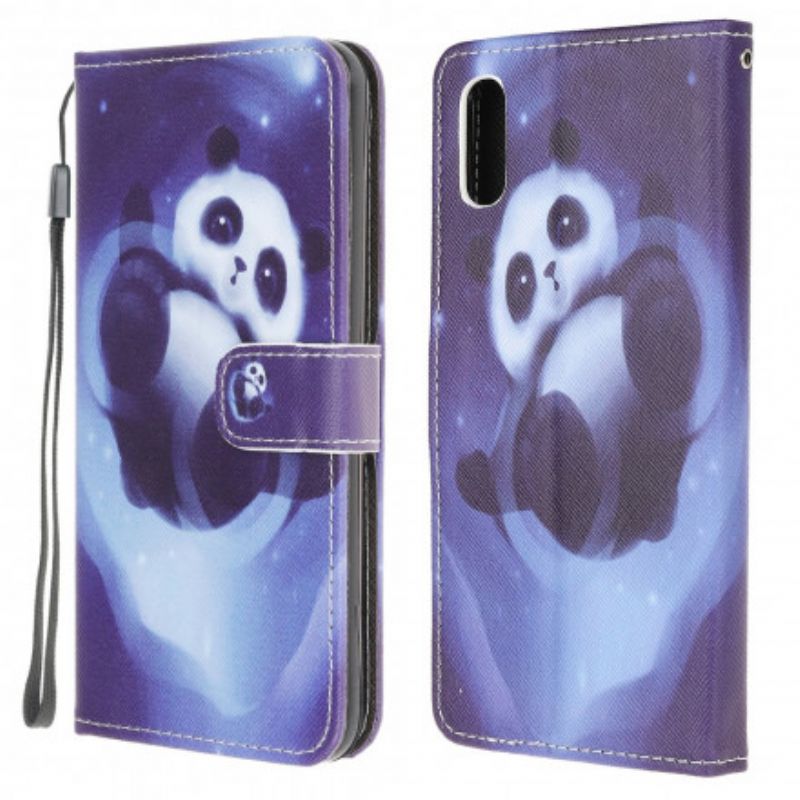 Fodral Samsung Galaxy Xcover 5 Panda Space Strappy