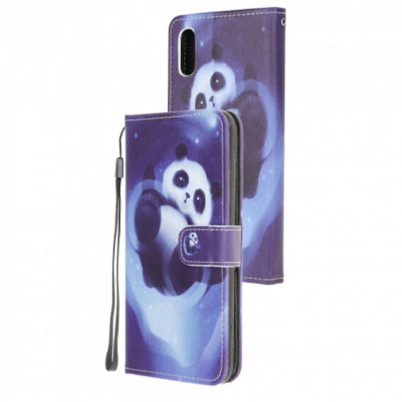 Fodral Samsung Galaxy Xcover 5 Panda Space Strappy