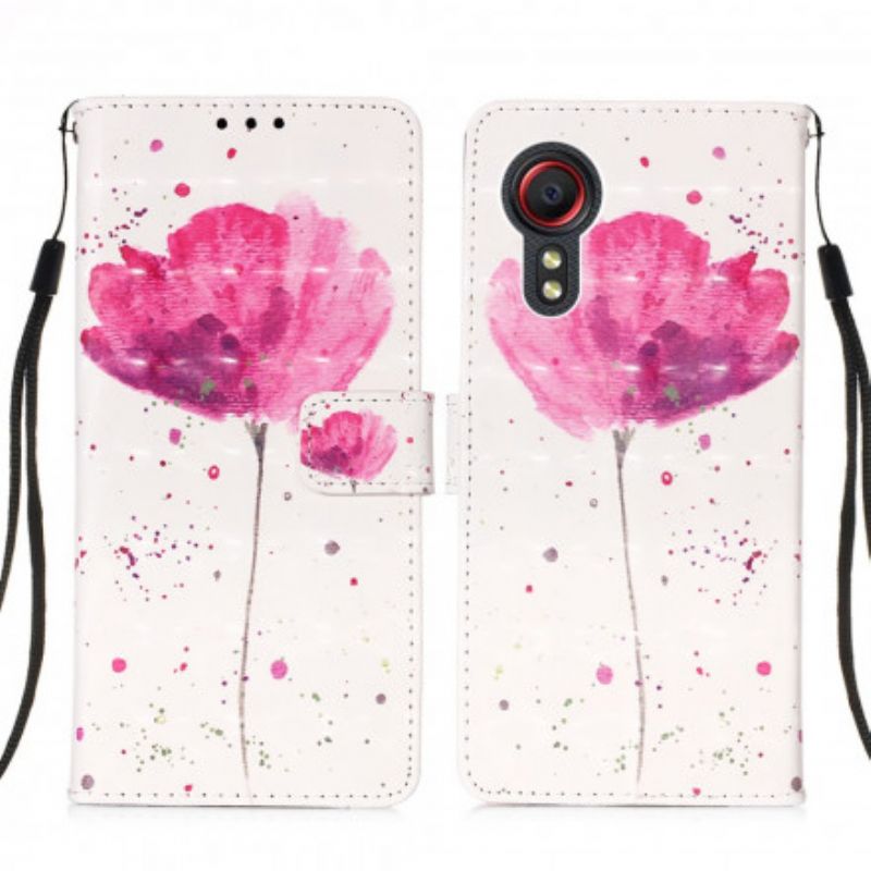 Fodral Samsung Galaxy Xcover 5 Poppy Watercolor