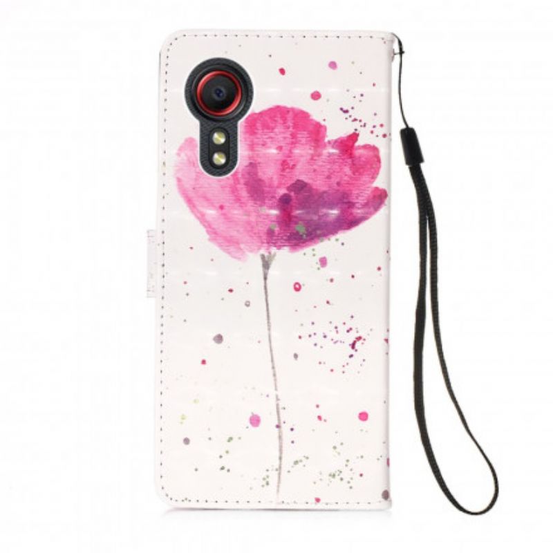 Fodral Samsung Galaxy Xcover 5 Poppy Watercolor