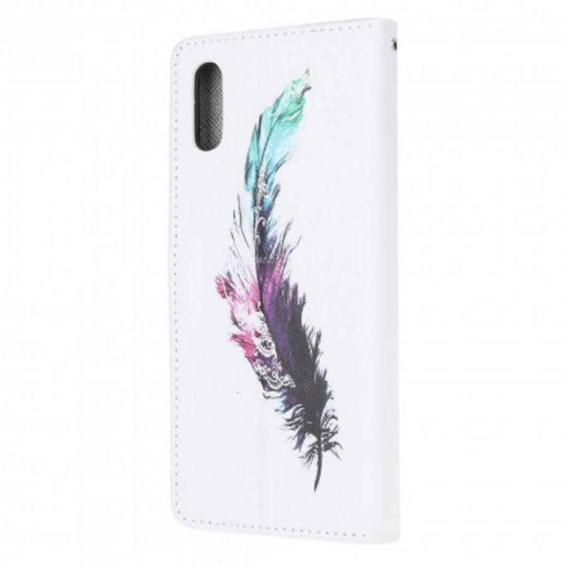 Fodral Samsung Galaxy Xcover 5 Strap Feather