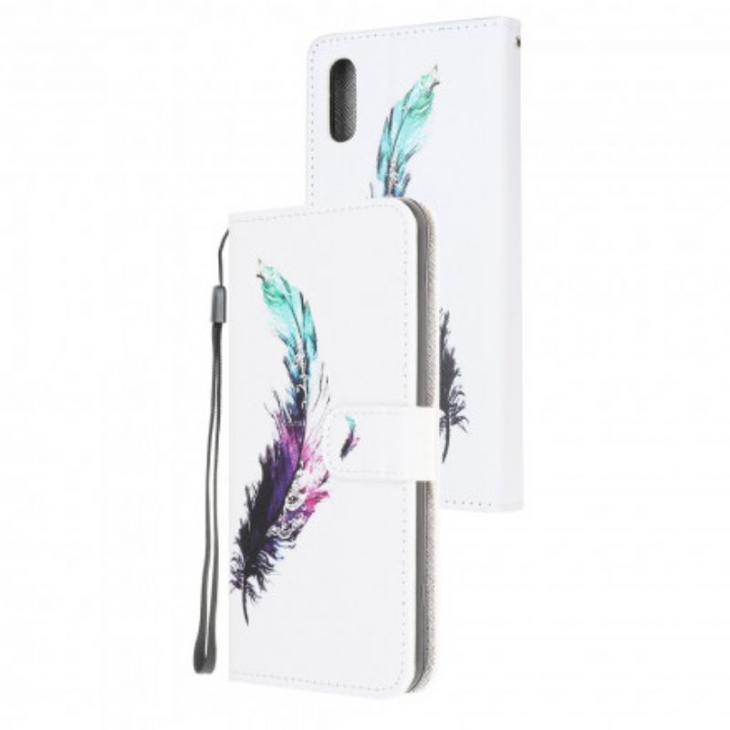 Fodral Samsung Galaxy Xcover 5 Strap Feather