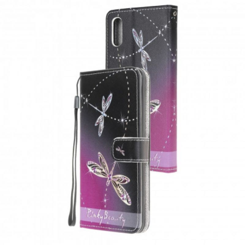 Fodral Samsung Galaxy Xcover 5 Strappy Dragonflies