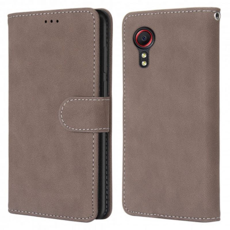 Fodral Samsung Galaxy Xcover 5 Style Leather Vintage Couture