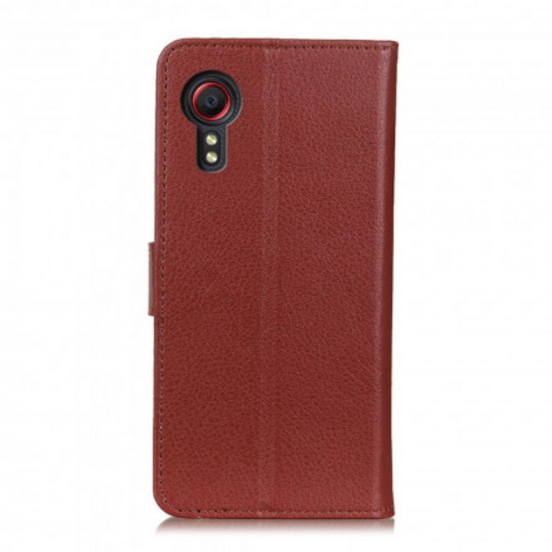 Fodral Samsung Galaxy Xcover 5 Traditionellt Konstläder