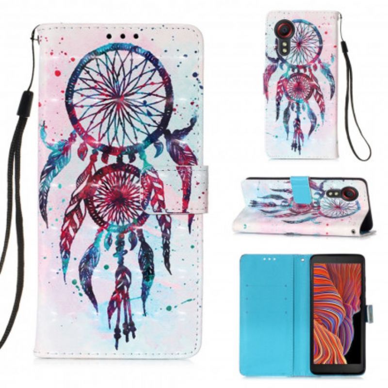 Fodral Samsung Galaxy Xcover 5 Watercolor Dream Catcher