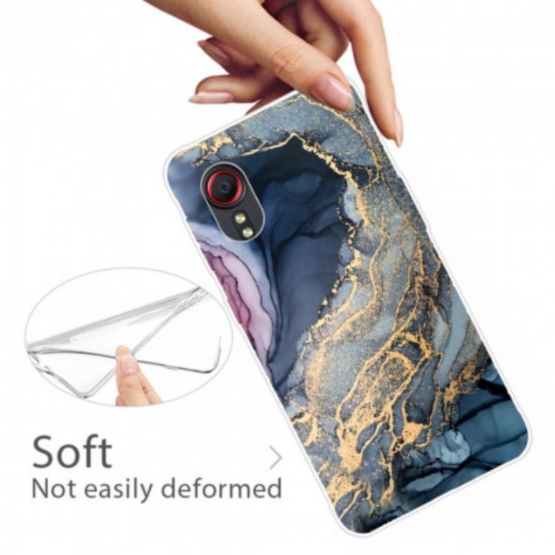 Skal För Samsung Galaxy Xcover 5 Färgad Marmor