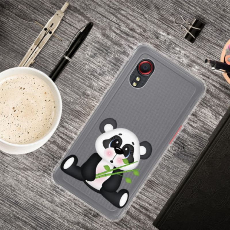 Skal För Samsung Galaxy Xcover 5 Transparent Sad Panda