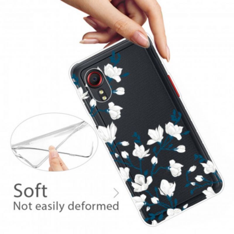 Skal Samsung Galaxy Xcover 5 Vita Blommor