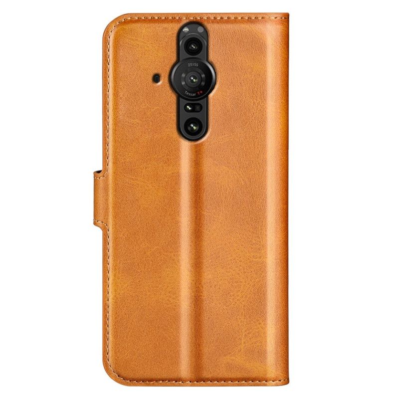 Läderfodral Sony Xperia Pro-i Telefonfodral Faux Leather Slim