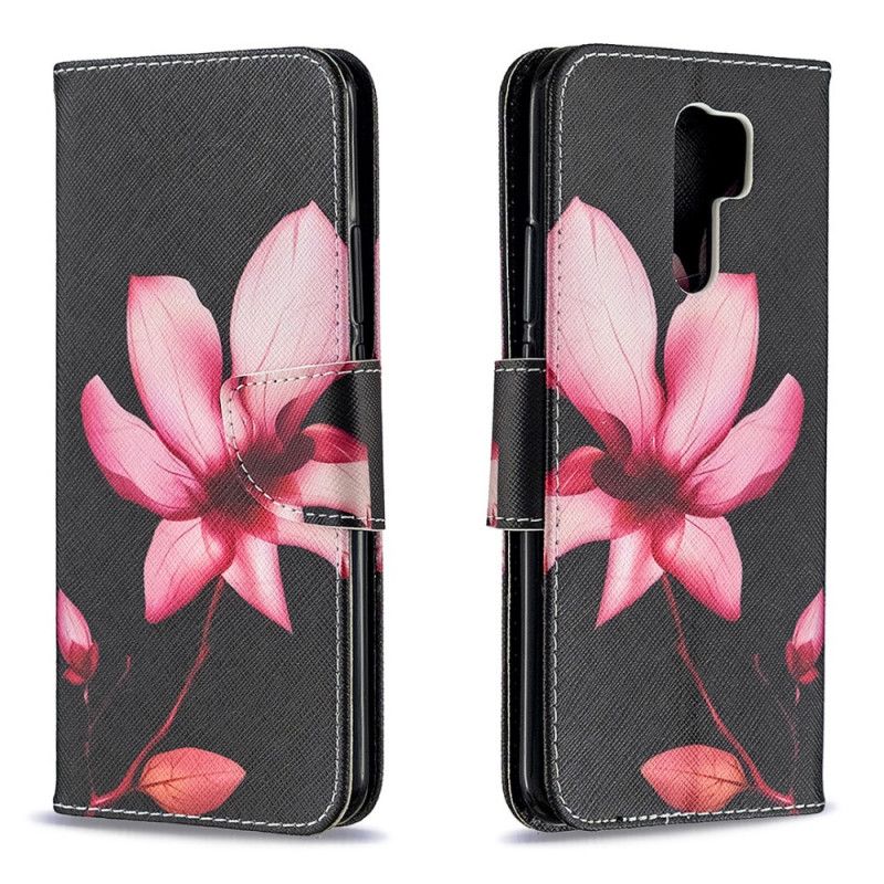 Fodral för Xiaomi Redmi 9 Rosa Blomma