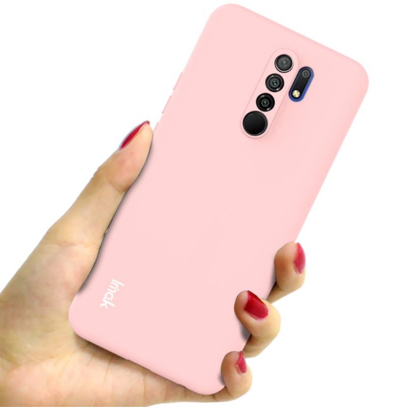 Skal för Xiaomi Redmi 9 Svart Imak Uc-2-Serie Avverkningsfärger