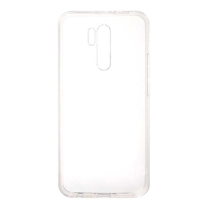 Skal för Xiaomi Redmi 9 Transparent Fram Och Bak