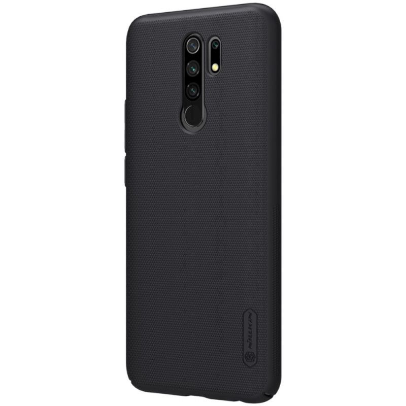 Skal Xiaomi Redmi 9 Svart Mobilskal Stel Frostad Nillkin