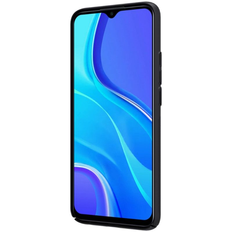 Skal Xiaomi Redmi 9 Svart Mobilskal Stel Frostad Nillkin