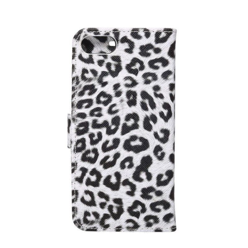 Fodral iPhone 7 / 8 / SE 2 Vit Leopard
