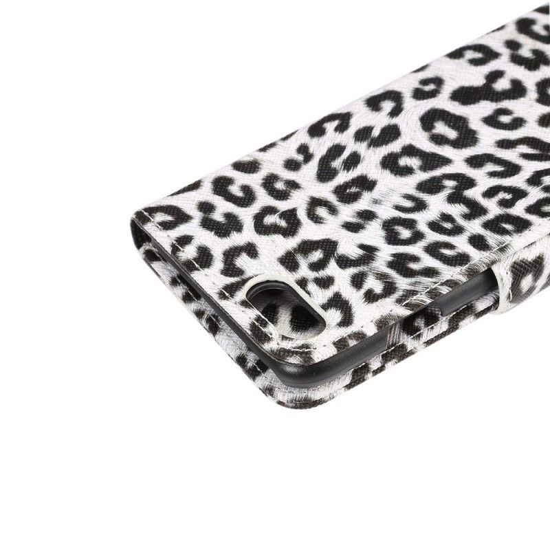 Fodral iPhone 7 / 8 / SE 2 Vit Leopard
