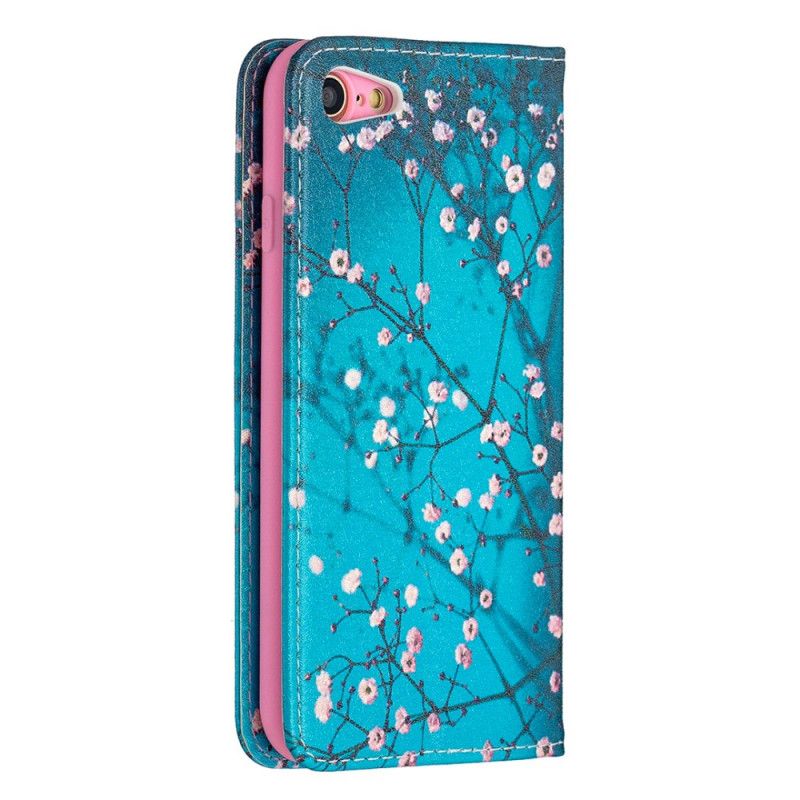 Folio-fodral iPhone 7 / 8 / SE 2 Blommande Grenar