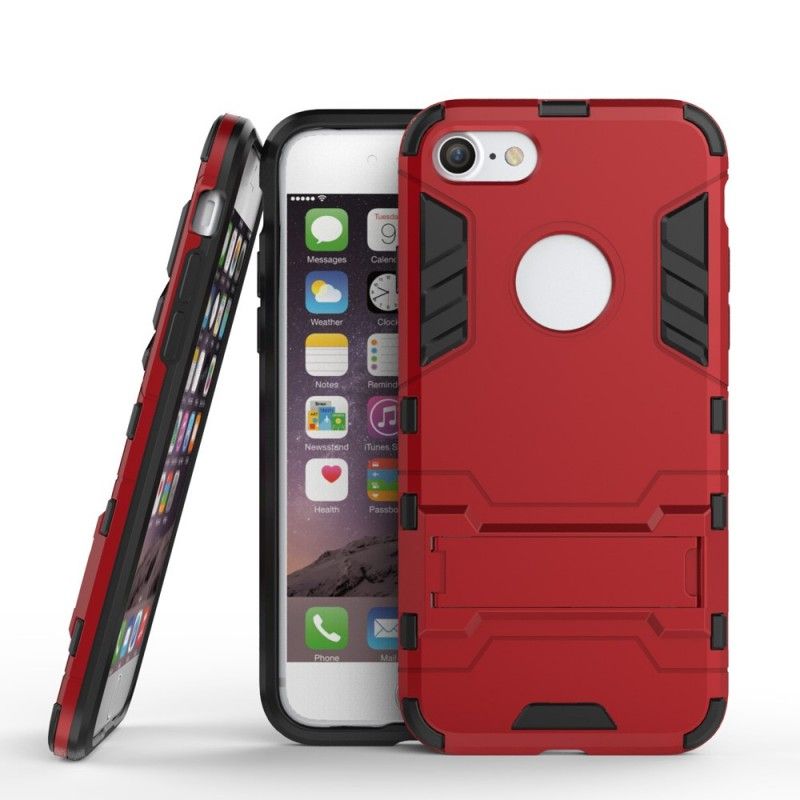 Skal för iPhone 7 / 8 / SE 2 Röd Ultrabeständig