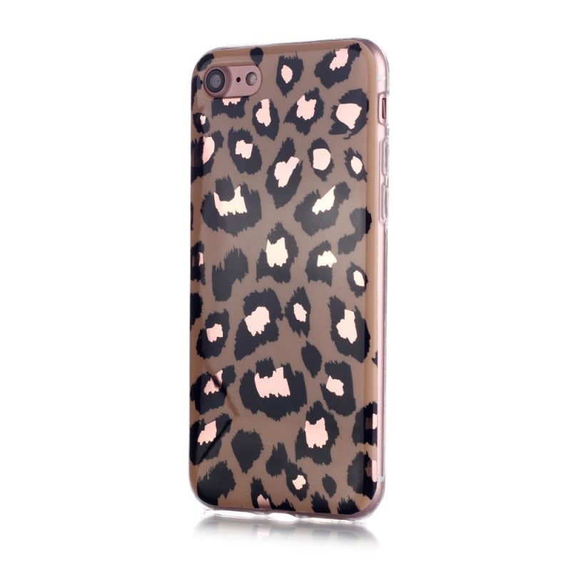 Skal iPhone 7 / 8 / SE 2 Marmor I Leopardstil