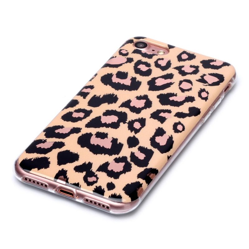 Skal iPhone 7 / 8 / SE 2 Marmor I Leopardstil