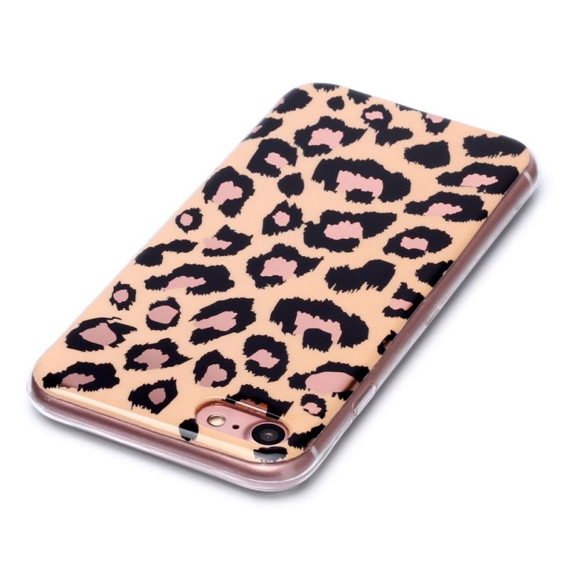 Skal iPhone 7 / 8 / SE 2 Marmor I Leopardstil