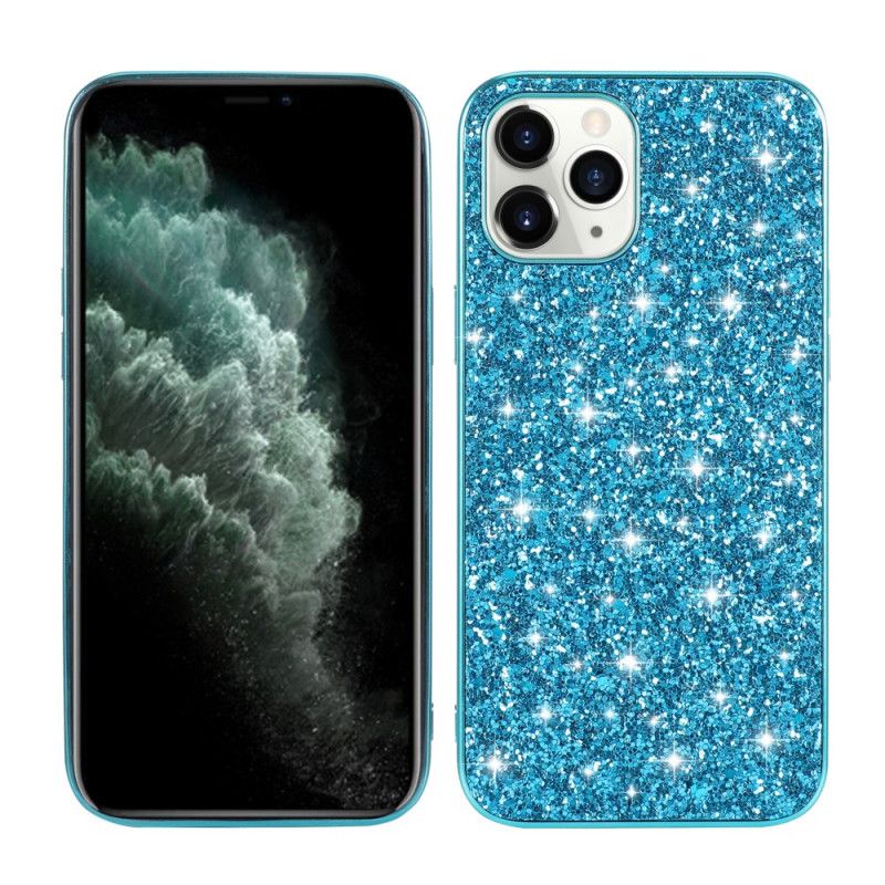 Skal iPhone 12 Mini Svart Premium Glitter