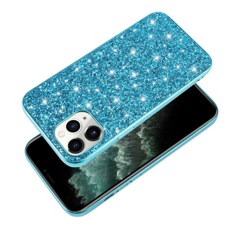 Skal iPhone 12 Mini Svart Premium Glitter