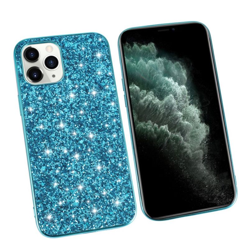 Skal iPhone 12 Mini Svart Premium Glitter