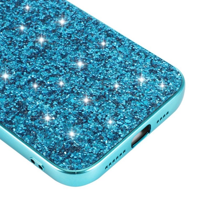 Skal iPhone 12 Mini Svart Premium Glitter