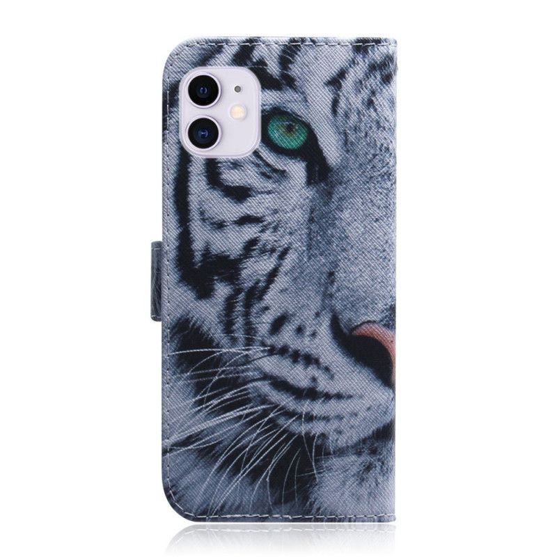 Skyddsfodral iPhone 12 Mini Tiger Ansikte