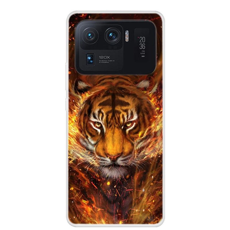 Skal För Xiaomi Mi 11 Ultra Fire Tiger