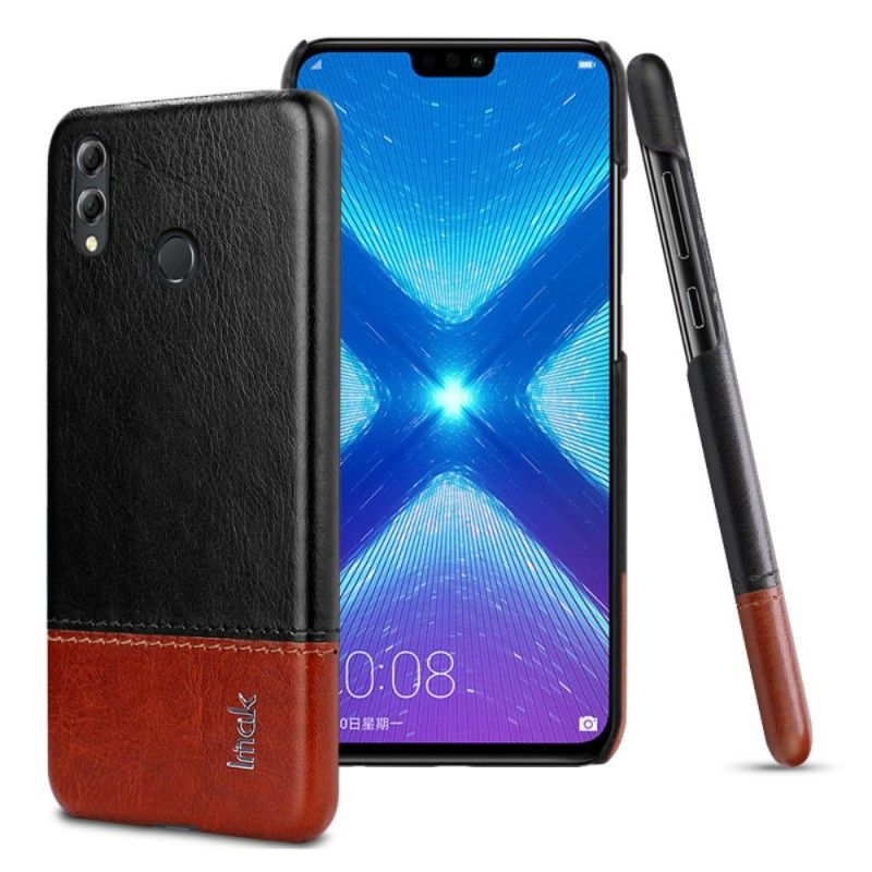 Skal Honor 8X Brun Imak Ruiyi-Serien Lädereffekt